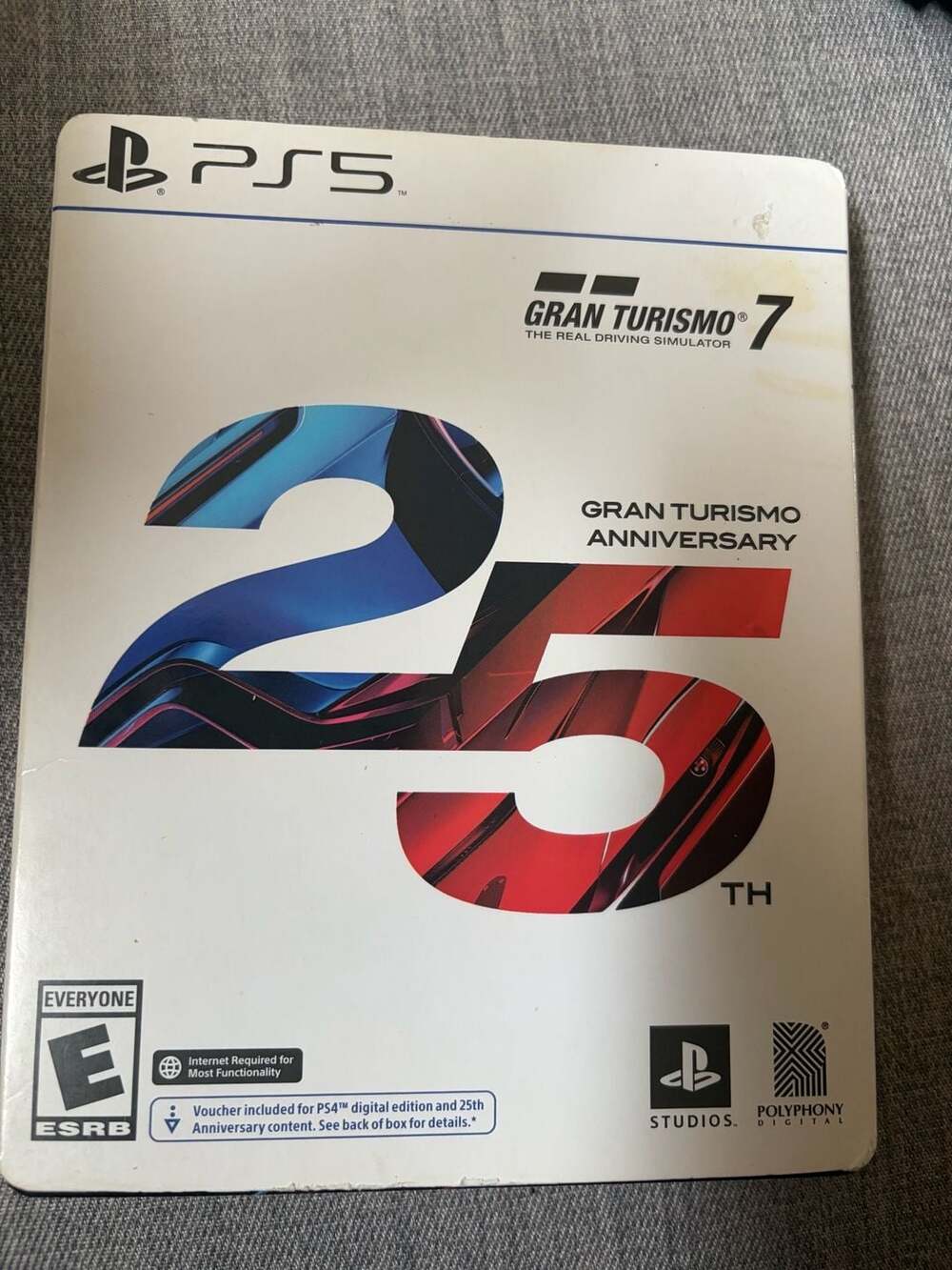 Gran Turismo 7 25th Anniversary Edition PlayStation 5 SteelBook Game